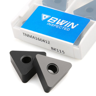 Tnma 160404 pastilhas de ferramenta de torneamento de carboneto de tungstênio com revestimento de PVD de alto acabamento