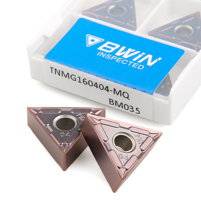 Tnmg160412 Inserções de carboneto revestidas resistentes ao desgaste Torno de metal inserções de carboneto