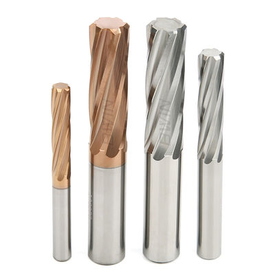 Reamer da linha do CNC do Reamer da flauta da espiral da flauta do carboneto de tungstênio 6 para o alumínio